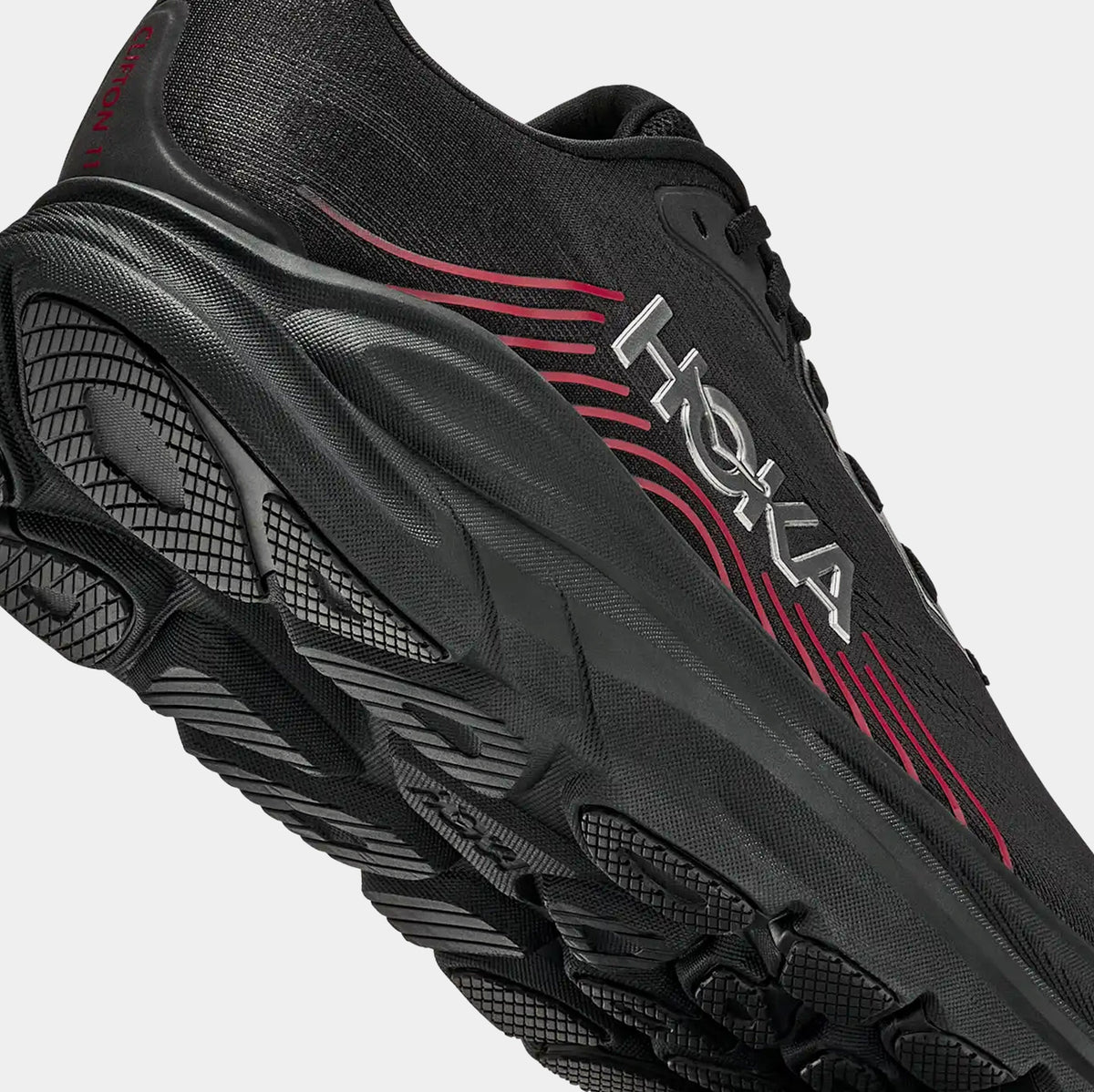 HOKA Clifton 11 Men Black / Pepper – view 4
