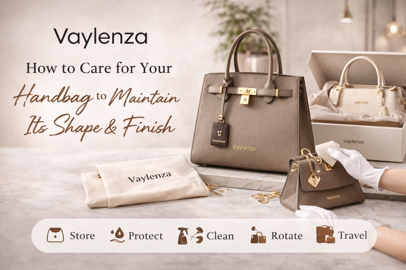 How to Care for Your Handbag to Maintain Its Shape & Finish
