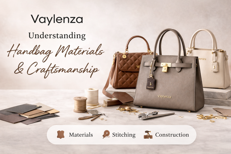 Understanding Handbag Materials & Craftsmanship