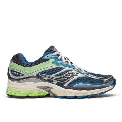 Saucony Progrid Omni 9 Grey Slime Blue