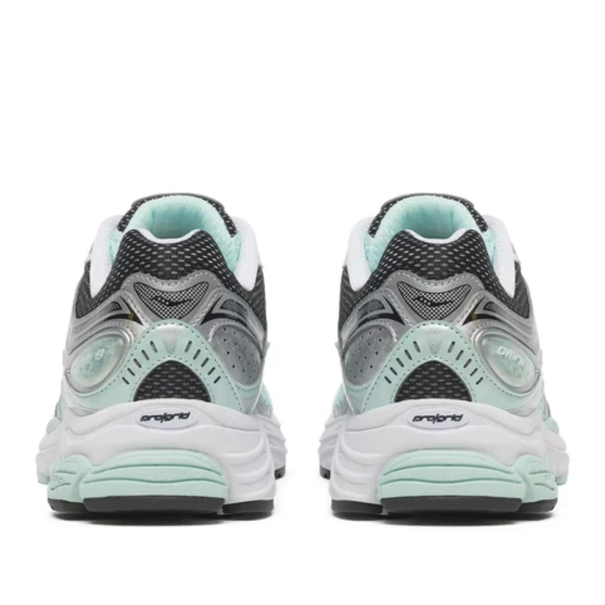 Saucony Progrid Omni 9 Teal Metallic Silver