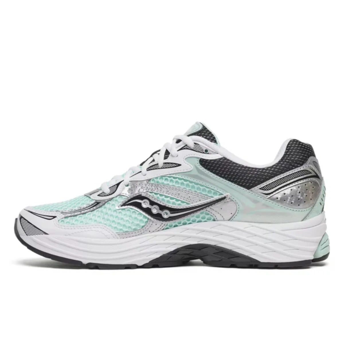 Saucony Progrid Omni 9 Teal Metallic Silver