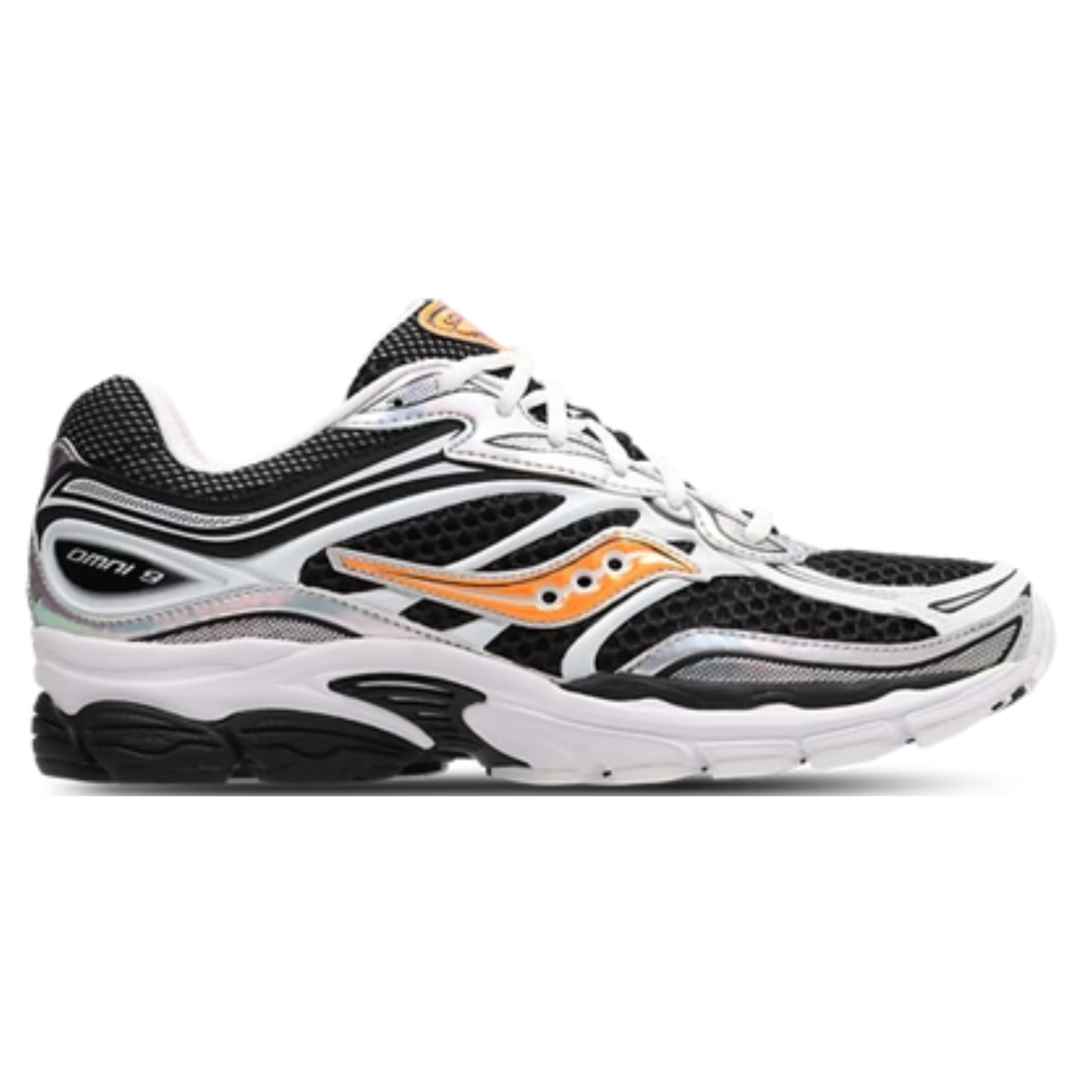Saucony Progrid Omni 9 Speed Shade White Black Orange