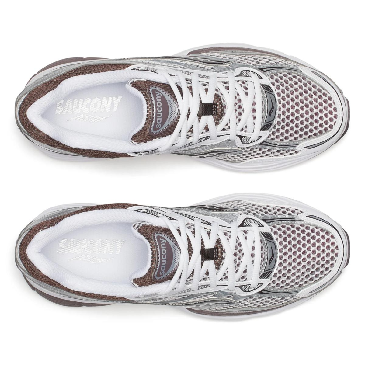 Saucony Progrid Omni 9 White Brown