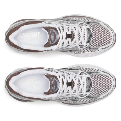 Saucony Progrid Omni 9 White Brown