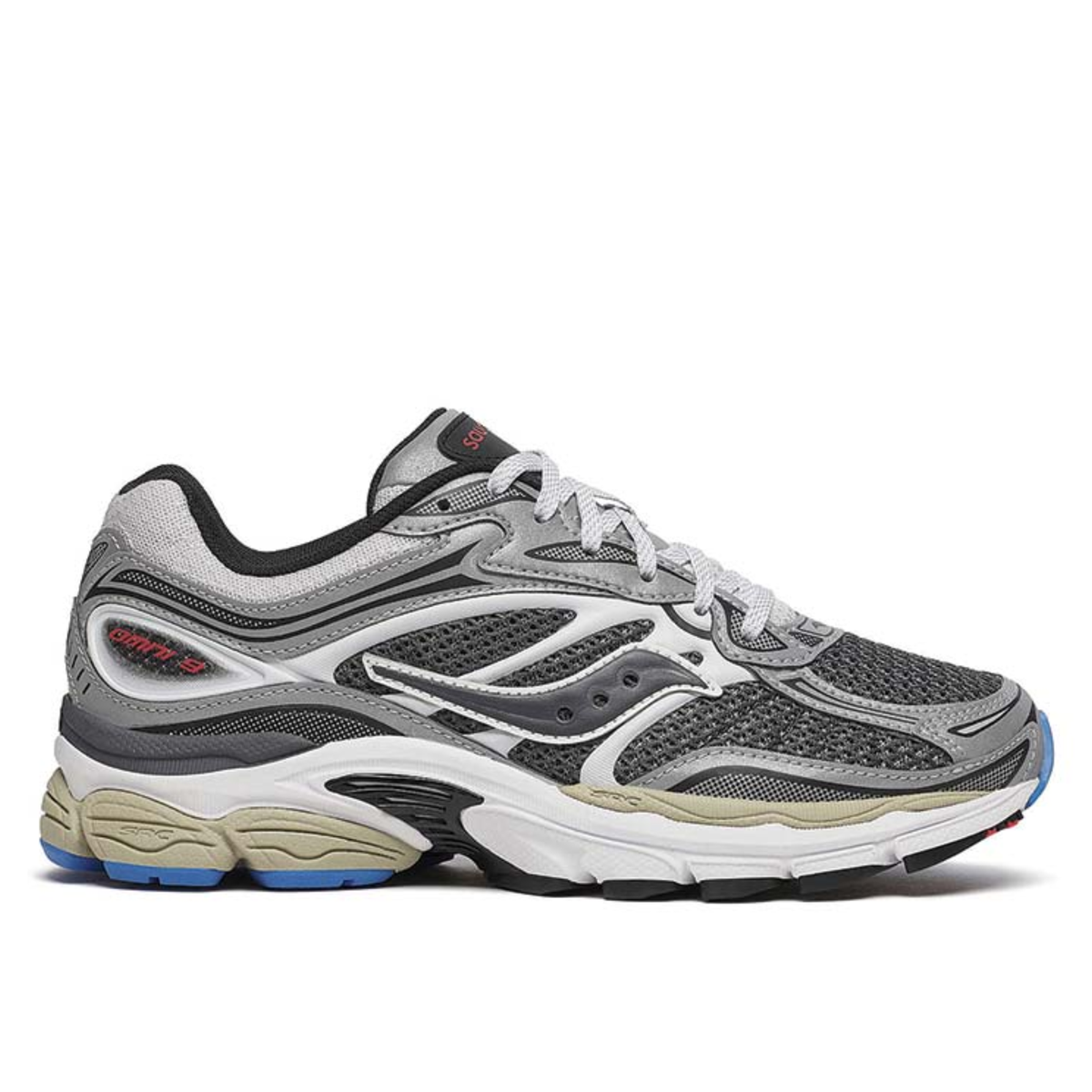 Saucony Progrid Omni 9 Grey Silver Metallic Pack