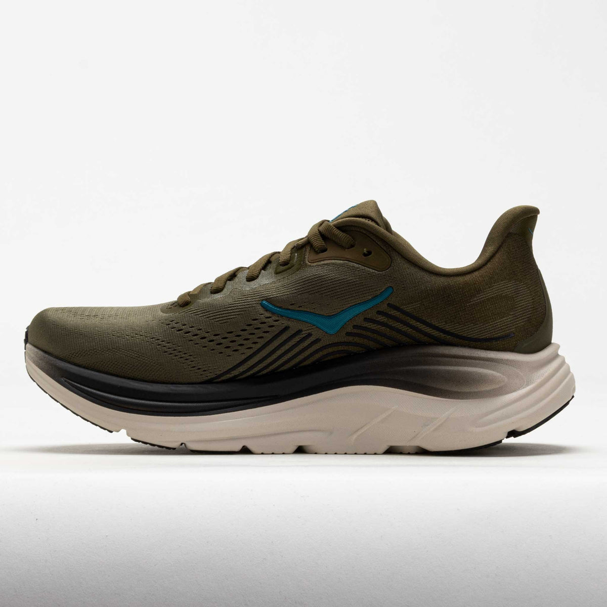 HOKA Clifton 11 Men Antique Olive / River Rock Grey – view 2