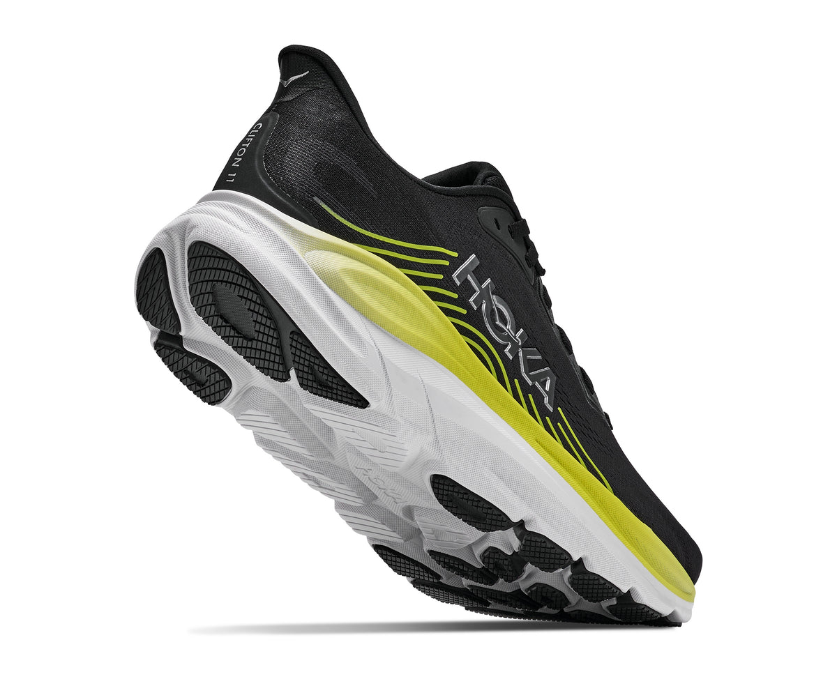 HOKA Clifton 11 Men Black / Cosmic Grey – view 4