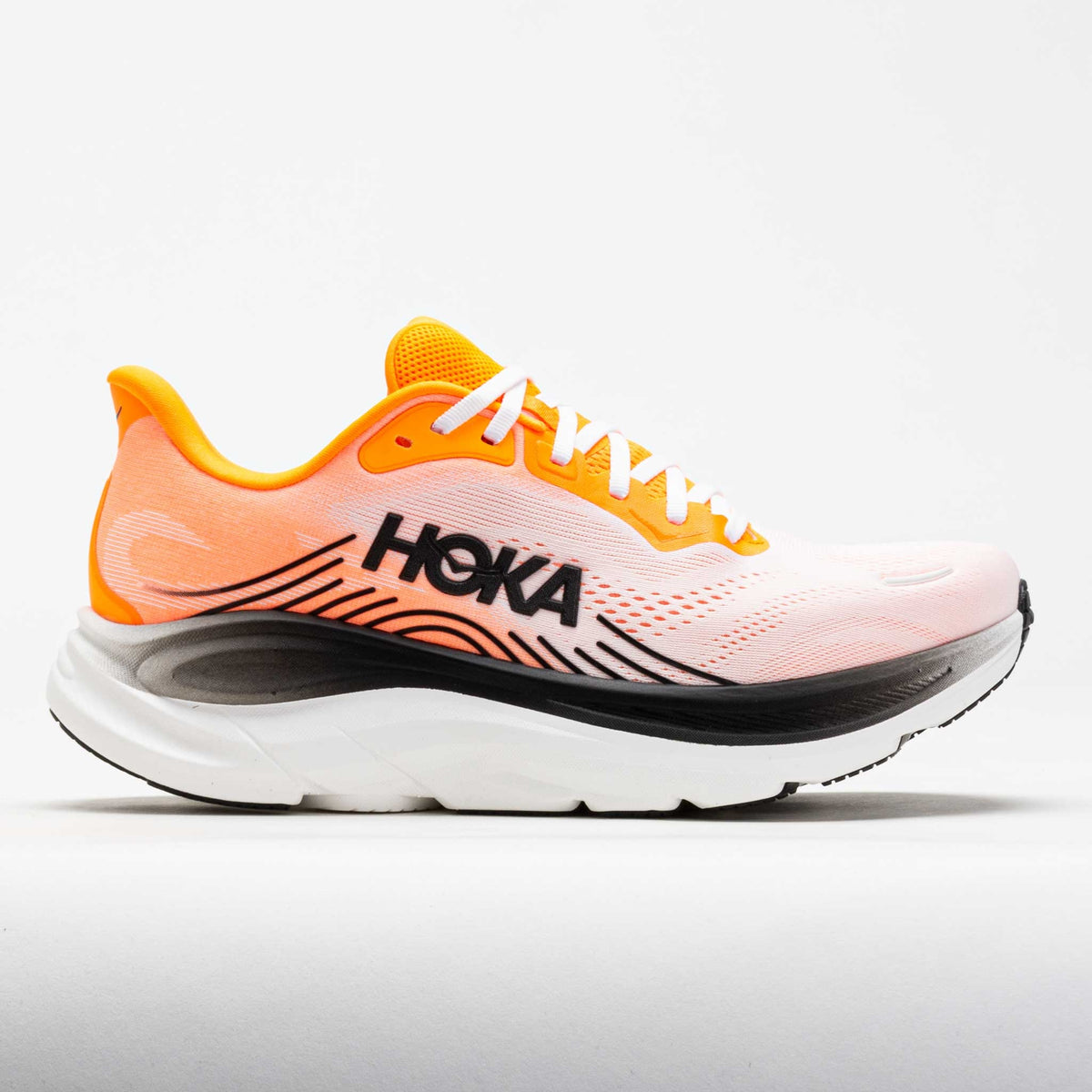 HOKA Clifton 11 Men Neon Tangerine / Frost – view 1