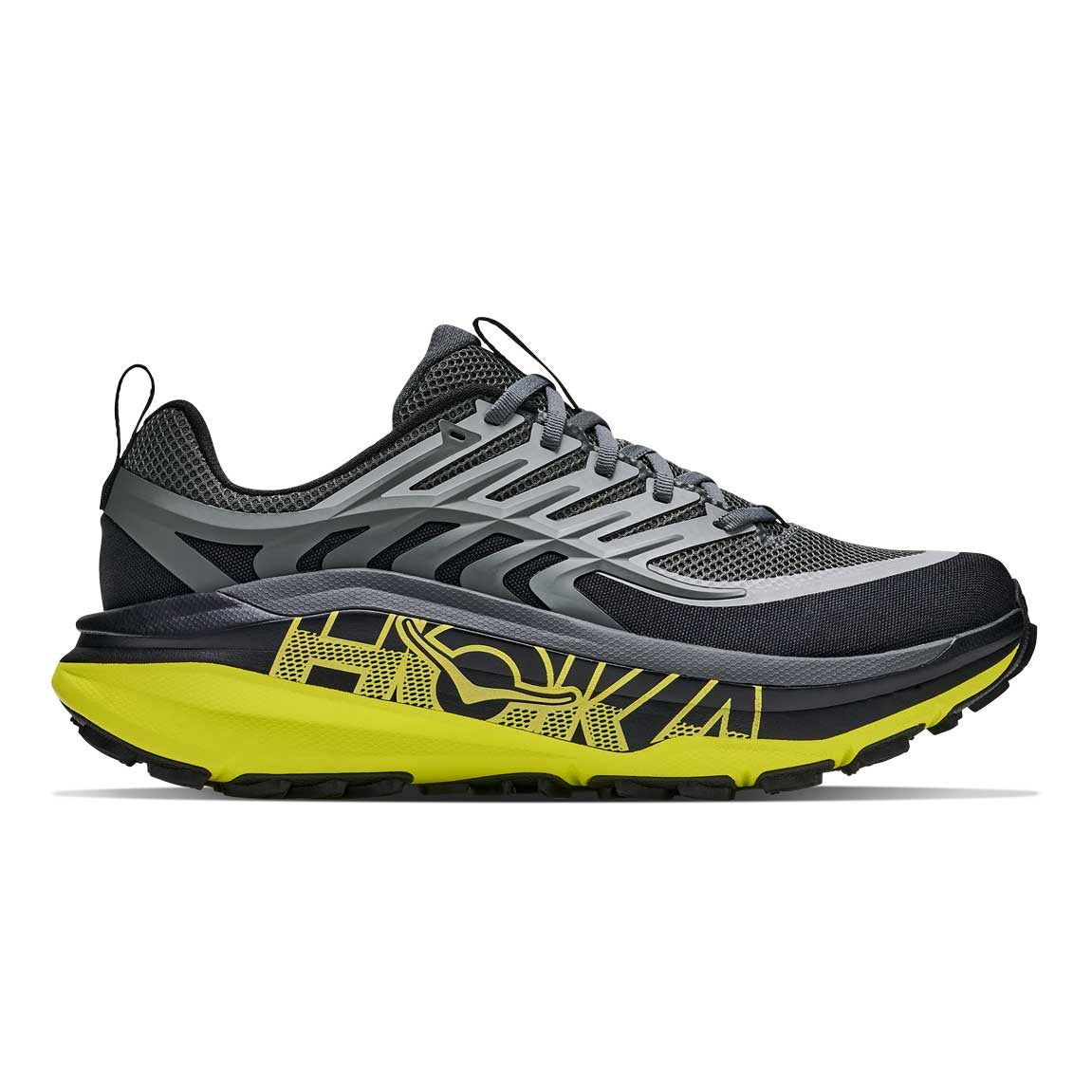 HOKA Stinson 8 Men Black / HOKA Citrus – view 1