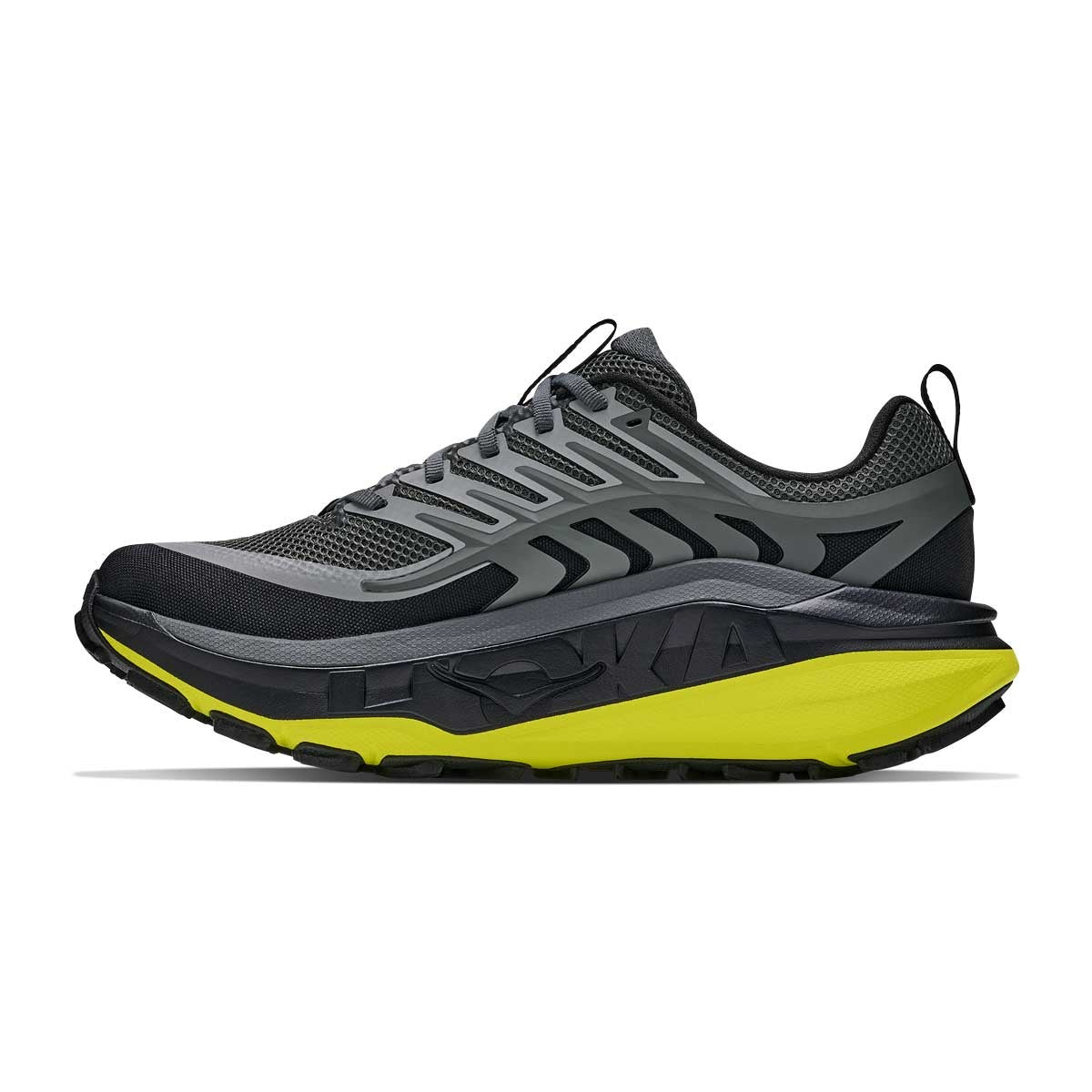 HOKA Stinson 8 Men Black / HOKA Citrus – view 3