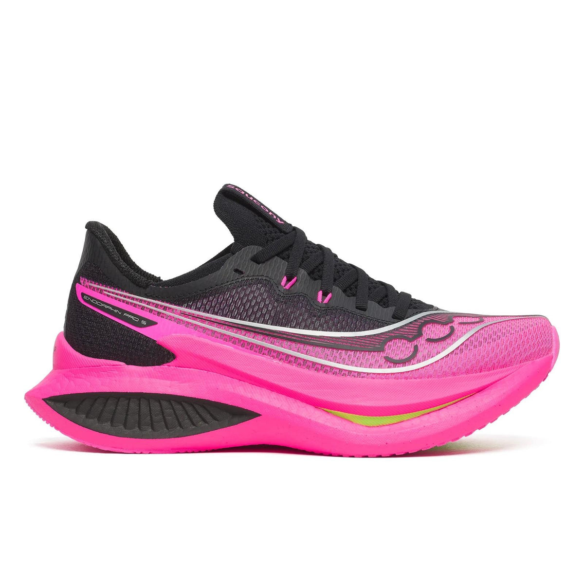 Saucony Women's Endorphin Pro 5 Black Shock – product view 1