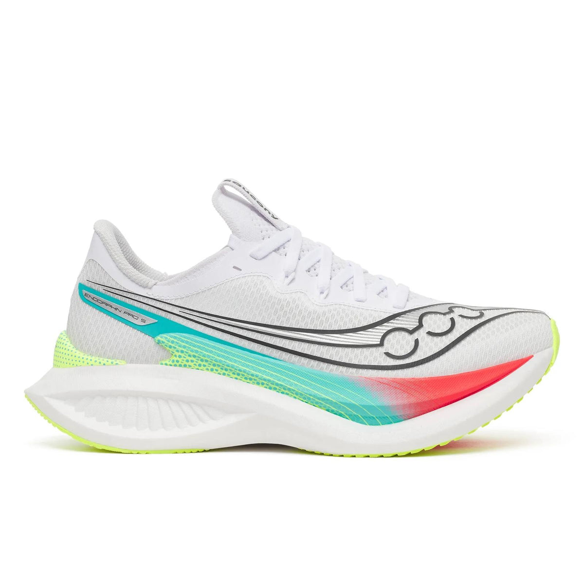 Saucony Women's Endorphin Pro 5 White Multi – product view 1