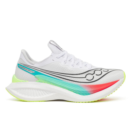 Saucony Women's Endorphin Pro 5 White Multi – product view 1