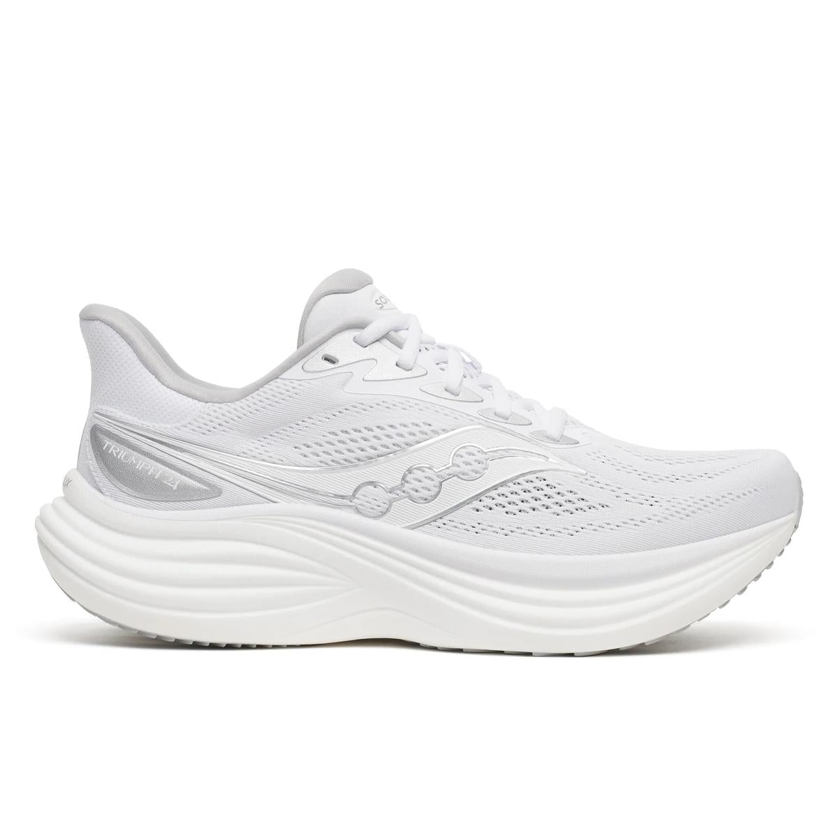 Saucony Triumph 24 White Silver - view 1