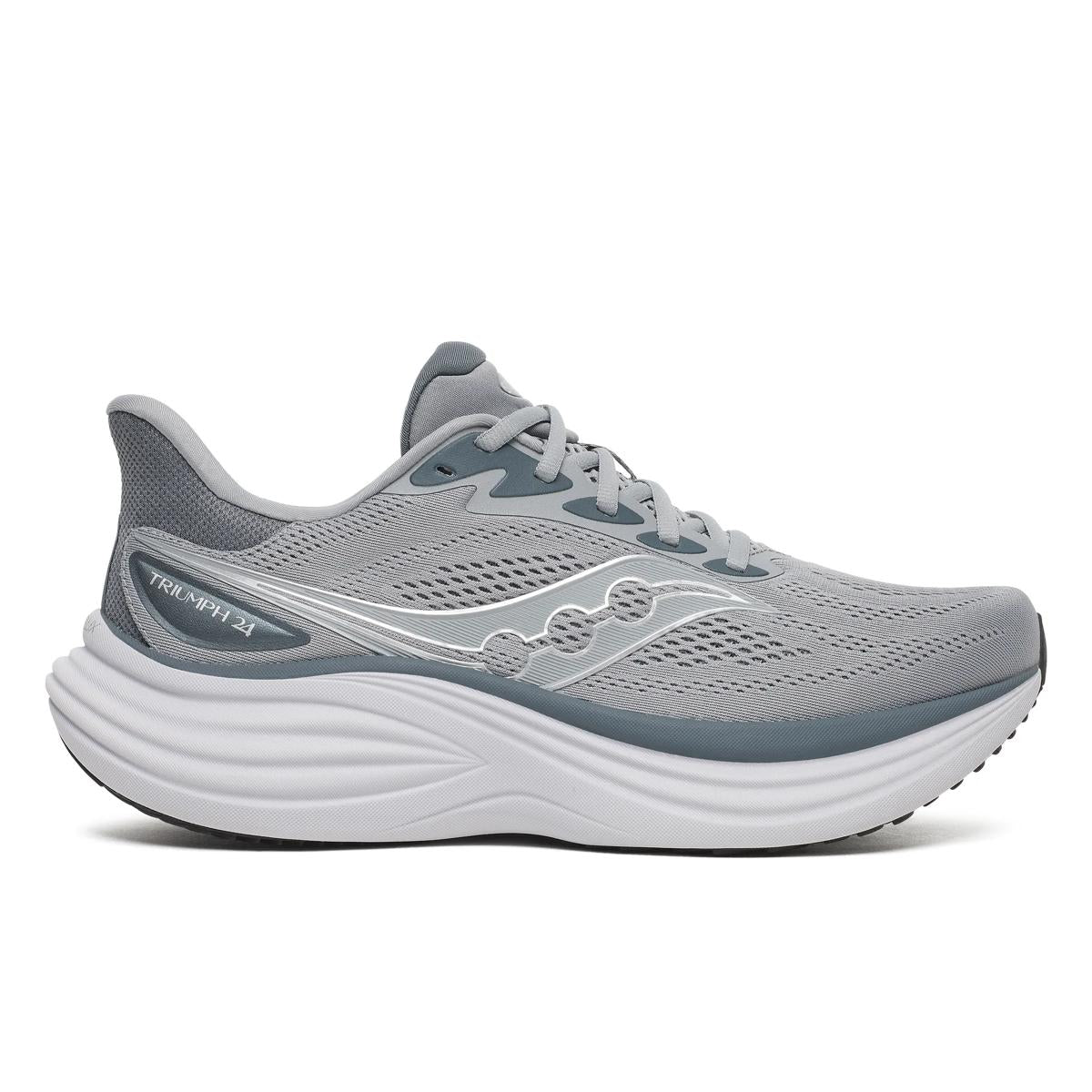 Saucony Triumph 24 Fossil Gunmetal - view 1
